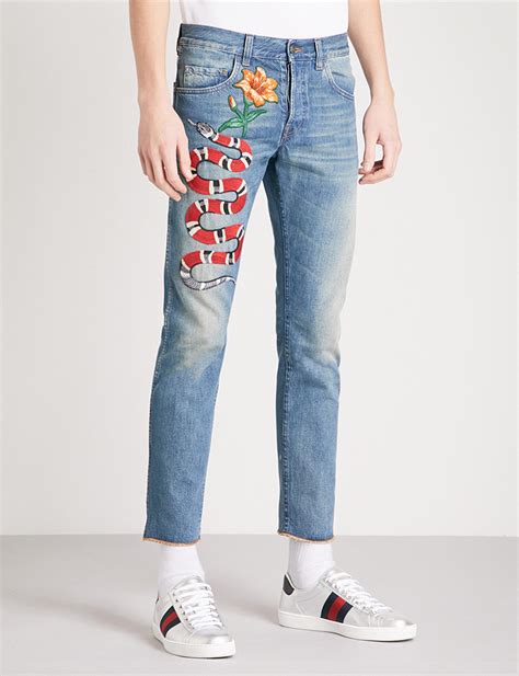 gucci jesns|Gucci jeans men's.